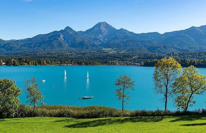 Faaker See mit Mittagskogel