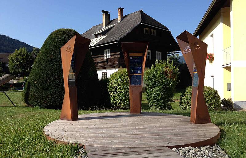 Arriach Alpe Adria Trail Infopoint