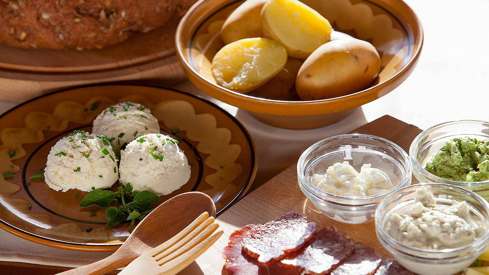 Traditionelles essen im socatal original